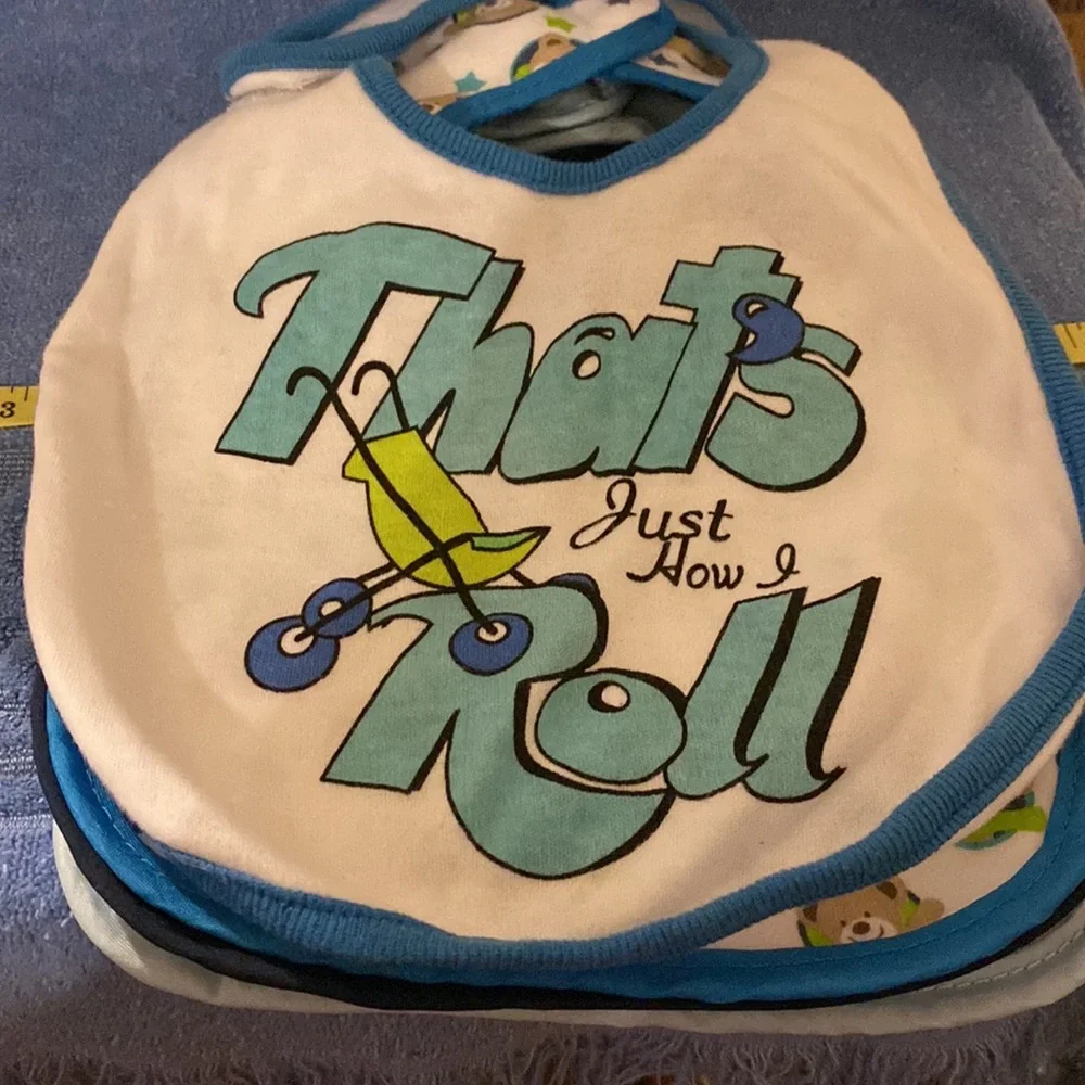 5 Baby Bibs